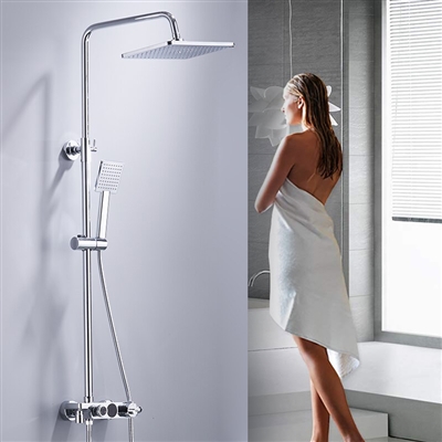 Wall Mounted Rain Shower System